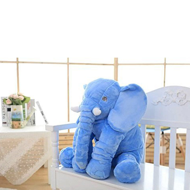 Cute Elephant Stuffed Toy - Blue