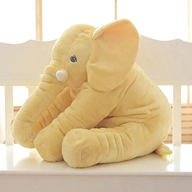 Cute Elephant Stuffed Toy - Yellow