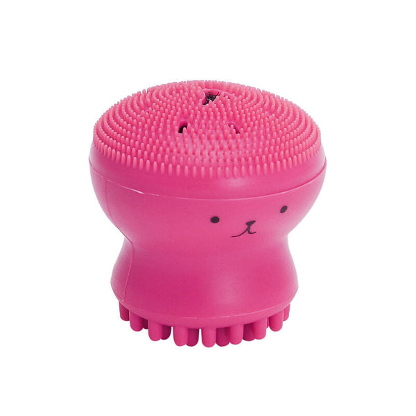 Cute Facial Brush Cleaning Tool - Pink