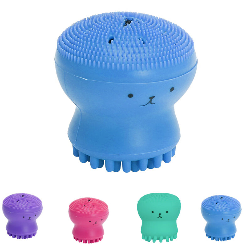 Cute Facial Brush Cleaning Tool - Purple