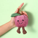 Cute Plush Toys Apple Head - Red