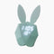 Cute Rabbit Digital LED Alarm Clock - Blue