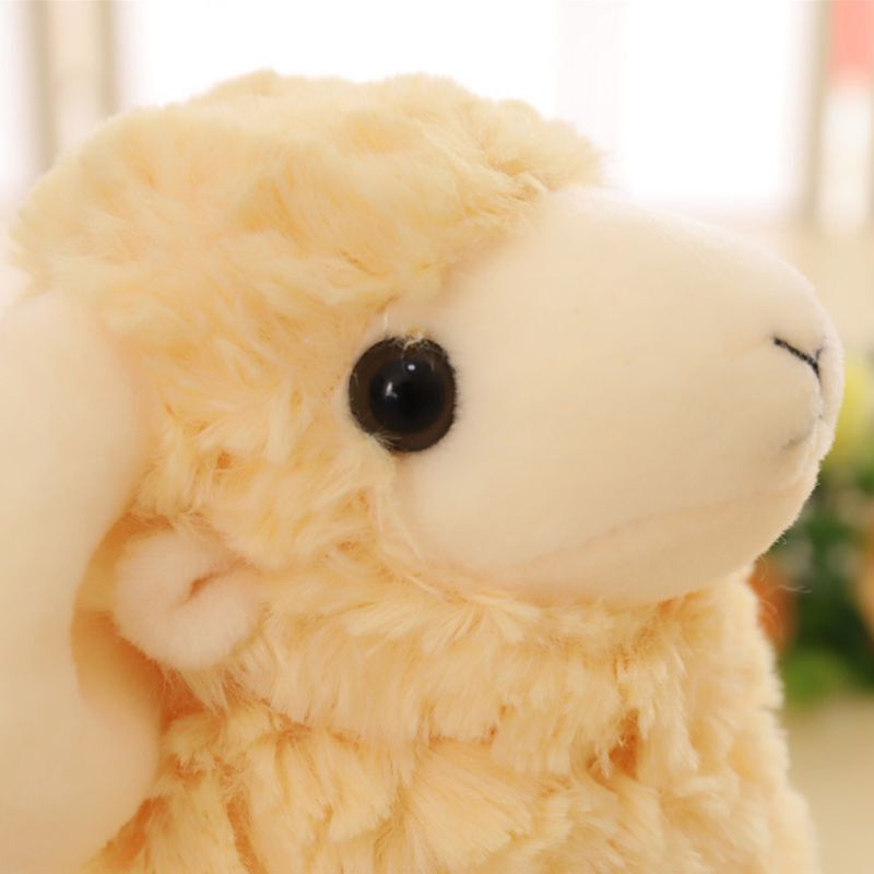 Cute Sheep Plush Toy - Yellow