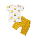 Cute Summer T-Shirt & Short - Yellow