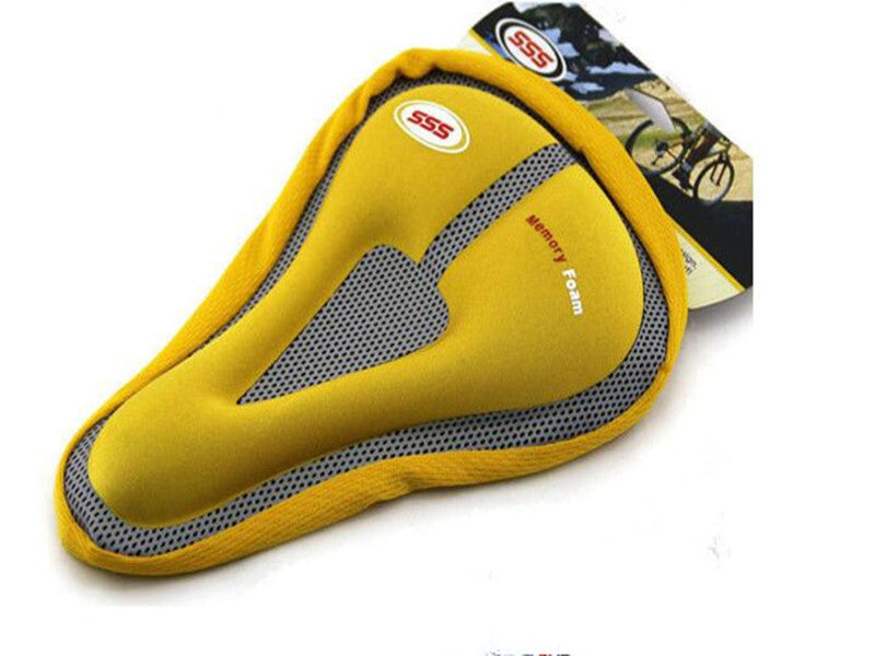 Cyclops Premium Liquid Bike Saddle - Yellow