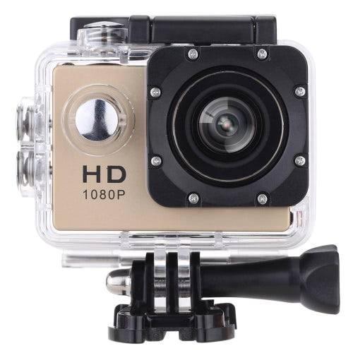 F23 1080P 30FPS 12MP 1.5" Screen Waterproof 30M Shockproof 170° Wide Angle Outdoor Action Sports Camera Camcorder Digital Cam Video HD DV Car DVR