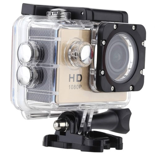 F23 1080P 30FPS 12MP 1.5" Screen Waterproof 30M Shockproof 170° Wide Angle Outdoor Action Sports Camera Camcorder Digital Cam Video HD DV Car DVR