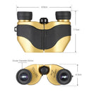 Compact Super Mini Portable Foldable Folding Binoculars 8X Magnifications Fully-coated Optic