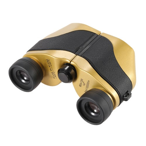 Compact Super Mini Portable Foldable Folding Binoculars 8X Magnifications Fully-coated Optic