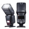 Andoer AD-560Ⅱ فلاش فلاش Speedlite العالمي على الكاميرا GN50 مع ضوء LED قابل للتعديل + Andoer Universal 16 قناة راديو لاسلكي عن بعد Speedlite Flash Trigger