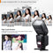 Andoer AD-560Ⅱ Universal Flash Speedlite On-camera Flash GN50 w/ Adjustable LED Fill Light + Andoer Universal 16 Channels Radio Wireless Remote Speedlite Flash Trigger