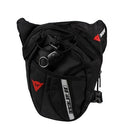 Men Outdoor Portable Waist Belt Bag Drop Leg Bag Black Nylon Travel Bike Cycle Mountain Camping Camera Zipper Waist Pack