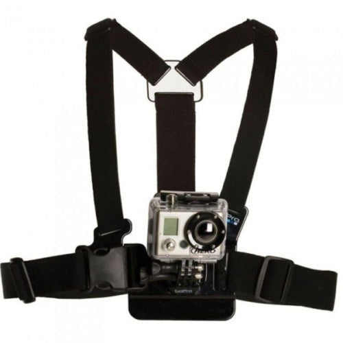 Adjustable Practical Action For Gopro HD Hero Camera Body Harness Belt Chest Strap Accessories Professiona Mount Outdoor Sport Elastic Shoulder