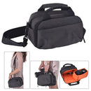 Camera Bag Waterproof DSLR Shoulder Bag with USB External Charging Port for Canon Nikon Sony Camera Accessories Laptops Tablets Small Size