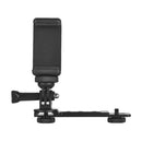 Smartphone Clip Holder Monitor Extension Bracket Support Mount Stabilizer for DJI OSMO Mobile 2 for Zhiyun Smooth Q Handheld Gimbal Stabilizer for gopro6/5/4 Camera