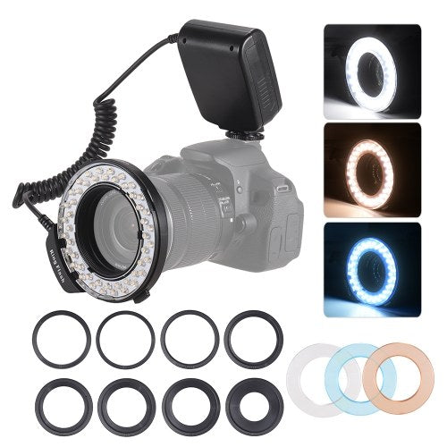 HD-130 Macro LED Ring Flash Light