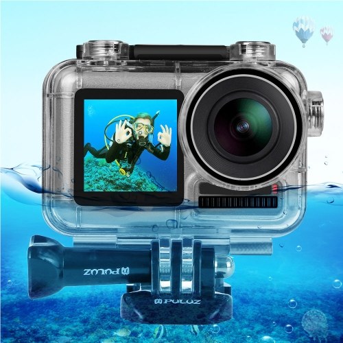 PULUZ Transparent Diving Waterproof Case Protective Cover Shell