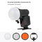 TRIOPO Speedlite Flash Light Modifier Accessories Kit