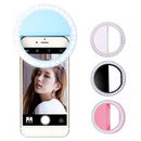 Portable Selfie L-ED Light Ring Fill Camera Flash for Mobile Phone Universal