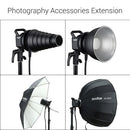 Godox H400P Flash Head Bowens Mount Off-Flash رأس تمديد محمول باليد