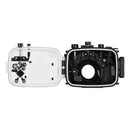 Sea frogs Underwater Diving Housing Waterproof Camera Protective Case 40M/130FT Depth Compatible with Canon Powershot G1X Mark Ⅲ