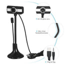 HD USB PC Webcam for Streaming Plug and Play Computer Web Camera Video Cam