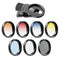 APEXEL APL-37UV-7G Professional 7in1 Phone Graduated Lens Filter Kit