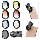 APEXEL APL-37UV-7G Professional 7in1 Phone Graduated Lens Filter Kit