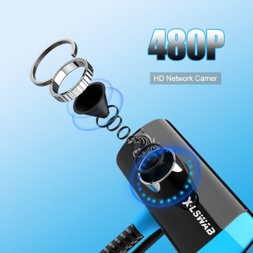 كاميرا ويب 480P HD USB كاميرا الكمبيوتر المحمول كاميرا ويب الكمبيوتر ميكروفون مدمج