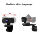 1080P HD Webcam USB Laptop Computer Camera Clip-on PC Web Camera Auto Focus Built-in Microphone