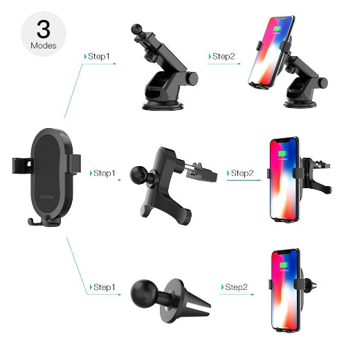 dodocool 10W Fast Wireless Car Charger