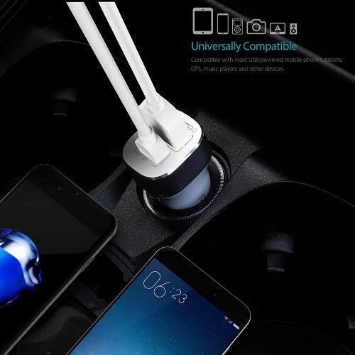 dodocool 33W 2-Port Car Charger with Quick Charge 3.0 and USB-C Output Charging Port For Iphone