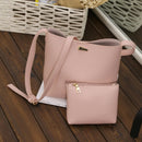 DALFR Leather Shoulder Bag - Pink