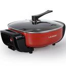 DHG-40FH Lillon Multi-functional Hot Pot - Red