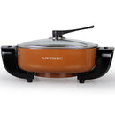 DHG-J2800F Liven Multi functional Hot Pot - Coffee