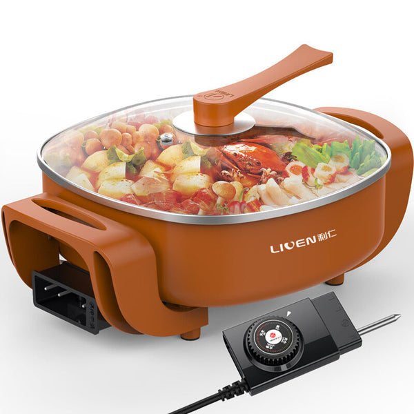 DHG-X40FA Liven Double Tube Hot Pot - Coffee