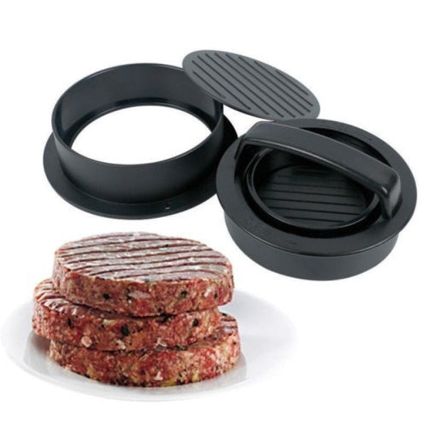 DIY High Quality Patty Maker Grill - Black