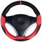 DIY Premium Leather Steering Wheel Cover - Red