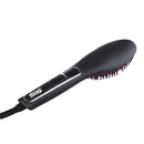 DSP LCD Intelligent Hair Straightener - Black