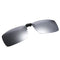 DUSENNA Polarized Myopia Clip Sunglasses - Dark Gray for Day