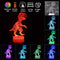 Dinosaur-shaped 3D LED Night Light