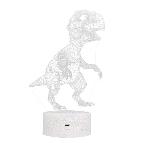 Dinosaur-shaped 3D LED Night Light