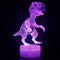 Dinosaur-shaped 3D LED Night Light