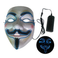 Halloween Party Mask LED Scary Flash Mask