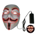 Halloween Party Mask LED Scary Flash Mask