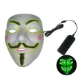 Halloween Party Mask LED Scary Flash Mask