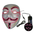 Halloween Party Mask LED Scary Flash Mask