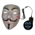 Halloween Party Mask LED Scary Flash Mask