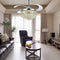 36W 42 inches Fan Light Ceiling Fan with Lighting LED Light