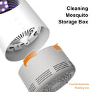 Household Mosquito Killer Lamp Inhalation Mosquito Trap Lamp Electric Insect Flies Zapper LED Trap Lamp Strong Suction Fan USB Powered